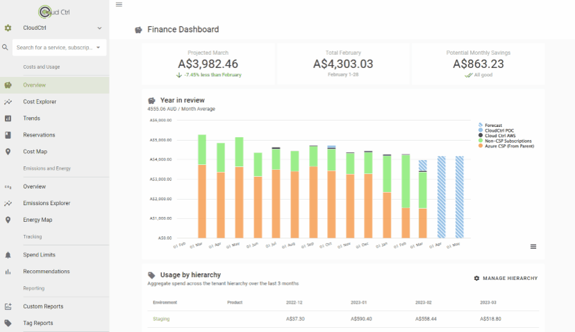 Add Azure Cloud Account Screenshot